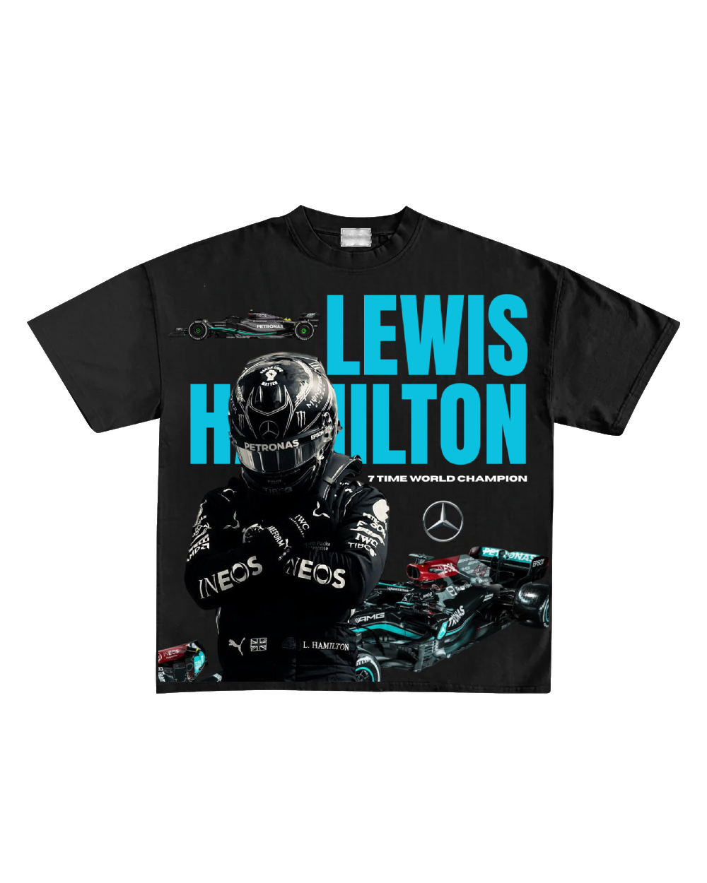 LEWIS HAMMILTON OVERSIZED TEE