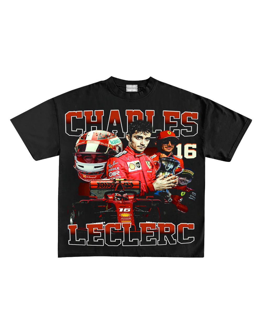 CHARLES LECLERC OVERSIZED TEE