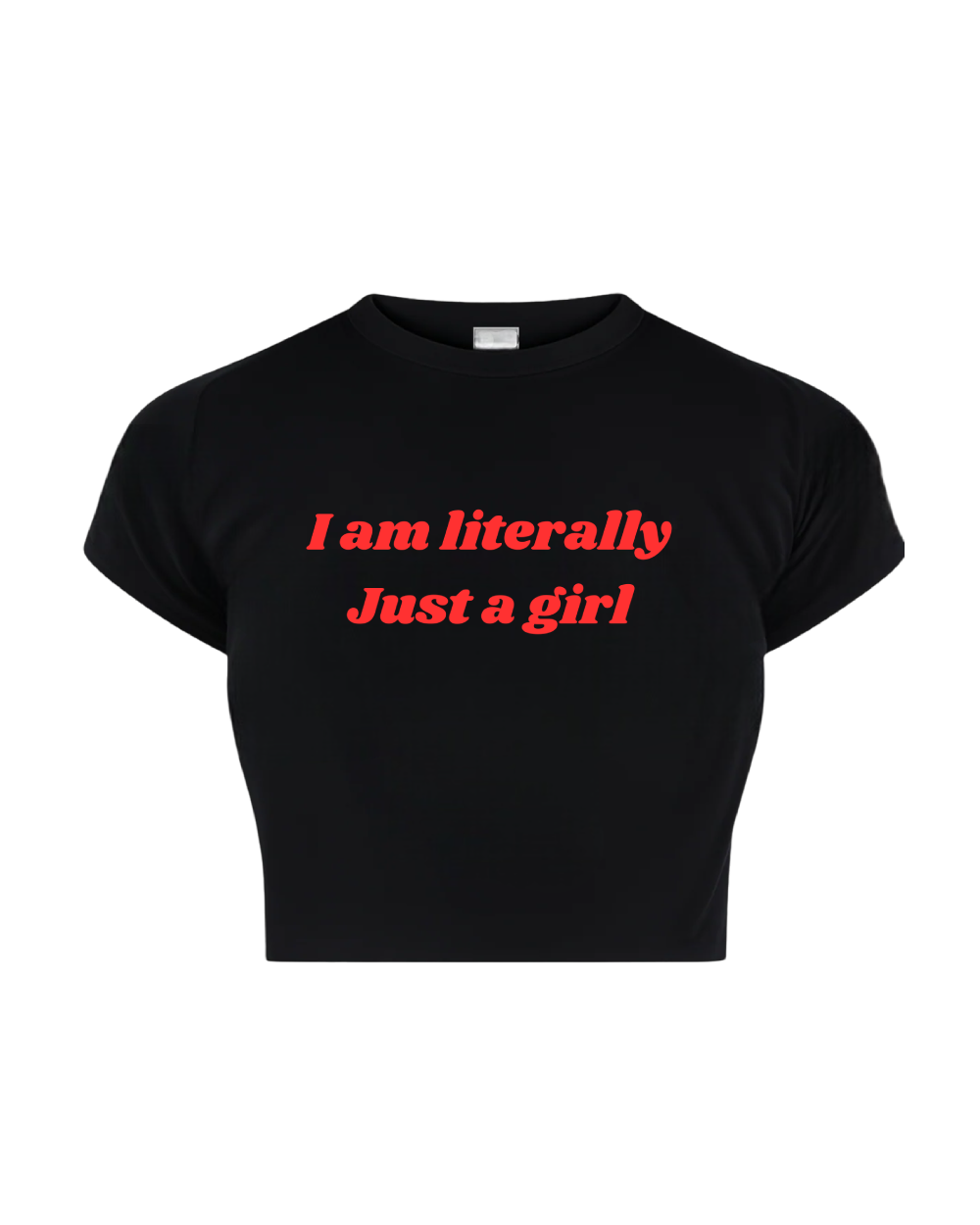 JUST A GIRL BABY TEE