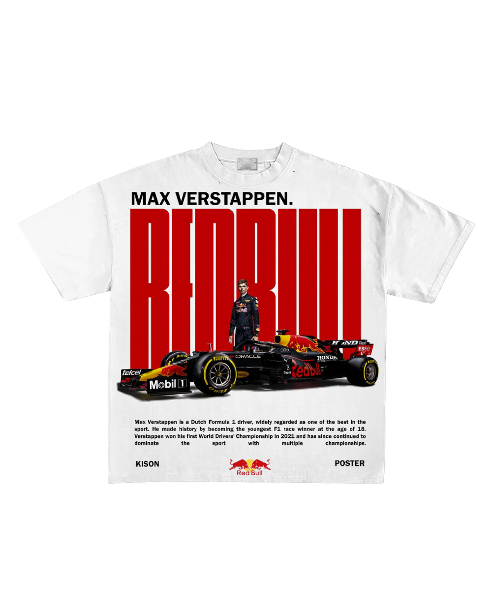 MAX VERSTEPPEN OVERSIZED TEE